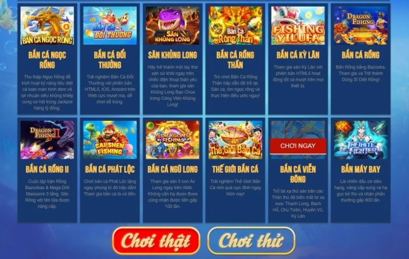 Bancavn – Cổng game săn cá cực chất dành cho giới game thủ