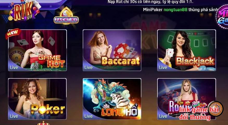 Casino online tại Rikvip