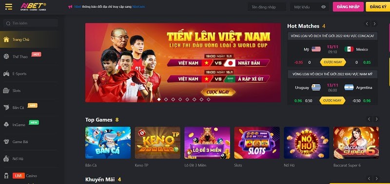 NBET – Khám phá kho trò chơi quay hũ đẳng cấp quốc tế tại nhà cái Nbet