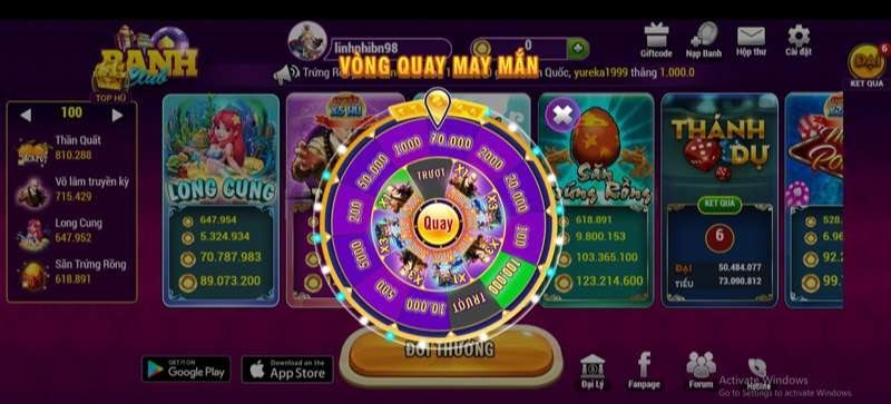 Nổ hũ Banh Club – Nổ hũ phát tài, phát lộc vương giả nhất 2021